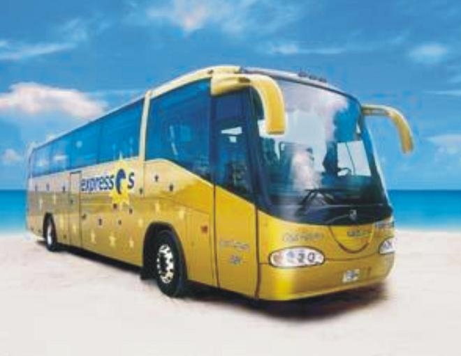 bus transfer cancun