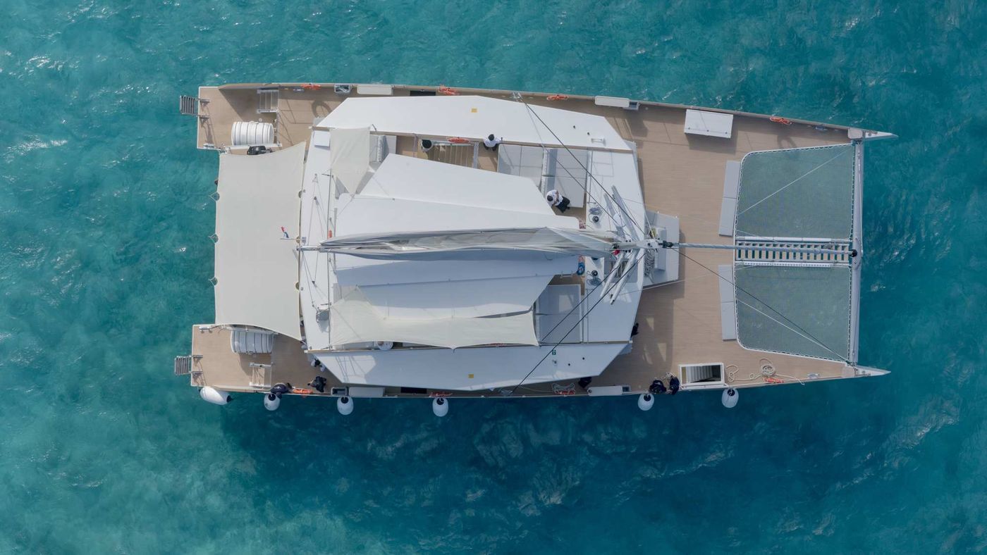 Mayey catamaran sunset Cancun