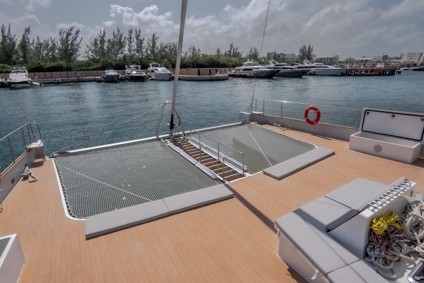 Mayey catamaran sunset Cancun