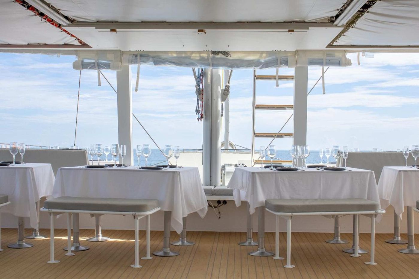 Mayey catamaran sunset Cancun
