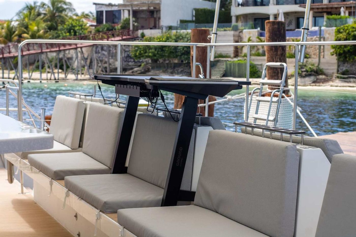 Mayey catamaran sunset Cancun