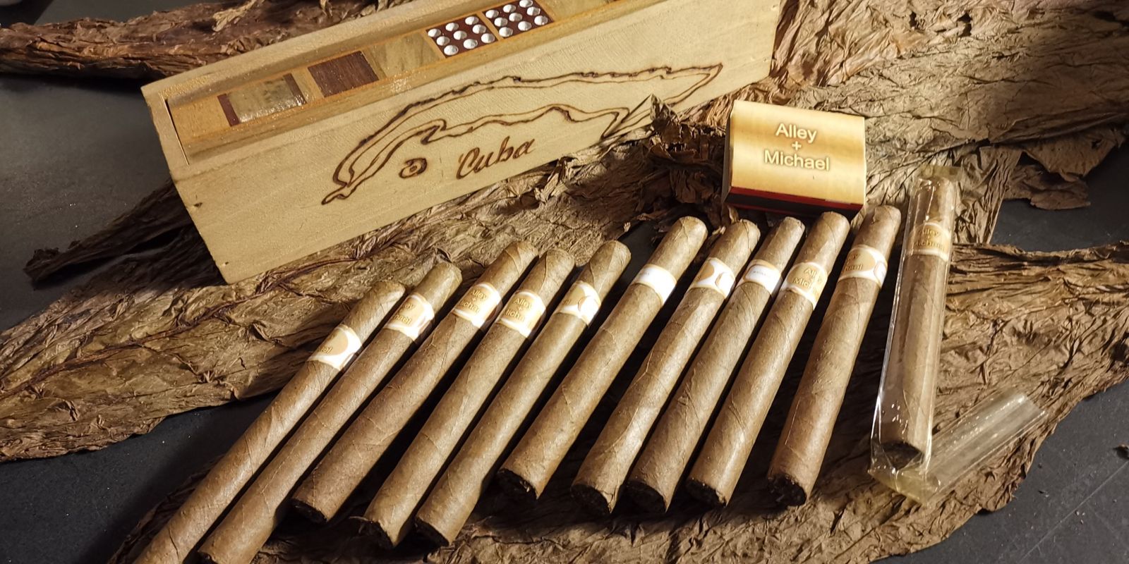 Wedding cigar rollers