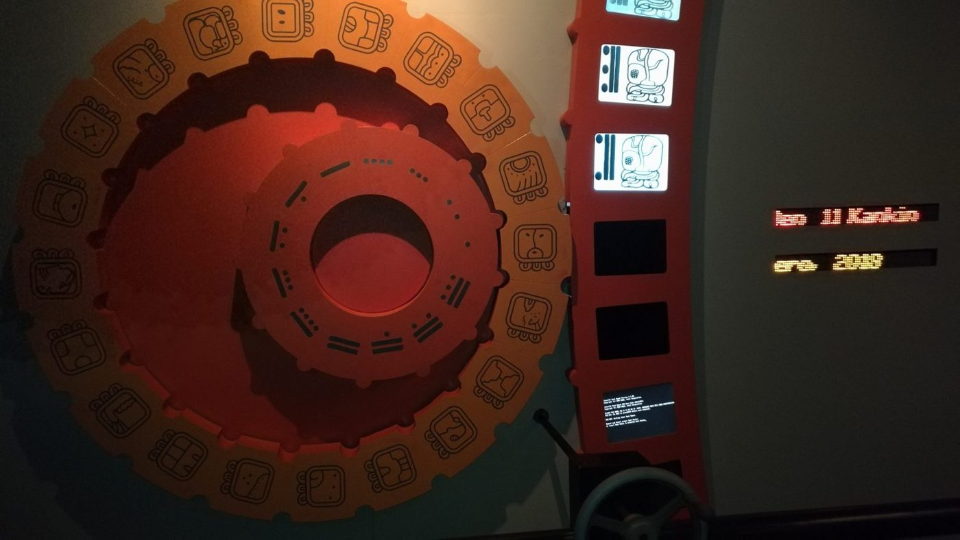 Rueda interactiva del calendario ritual de 260 días