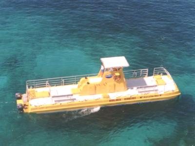 Submarine Cancun Bottom Glass boat