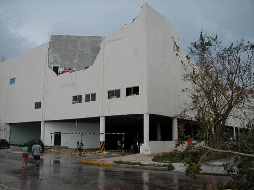 Hurricane Wilma Cancun 2005 Plaza Las Americas