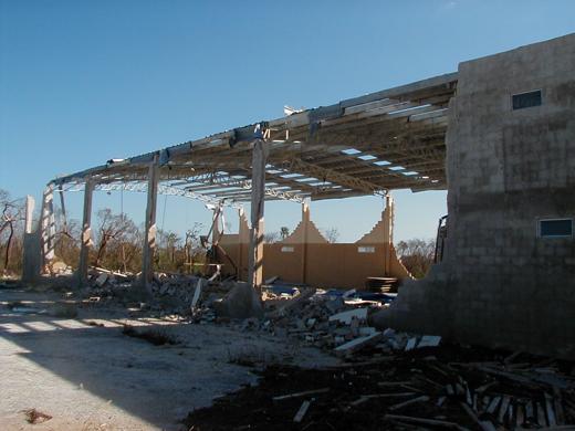 Hurricane Wilma Cancun 2005 Gym