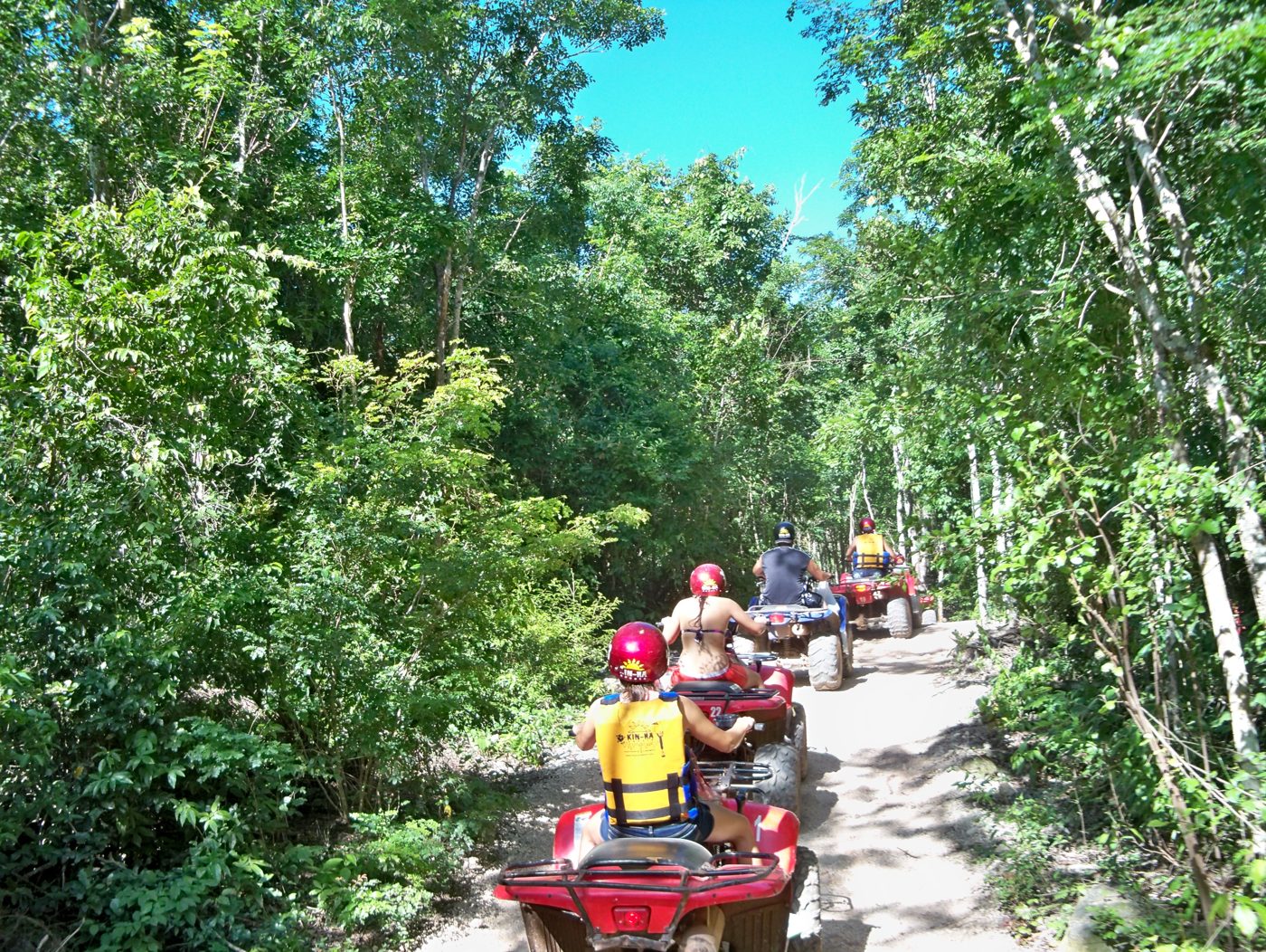 Watch the ATV and cenotes video