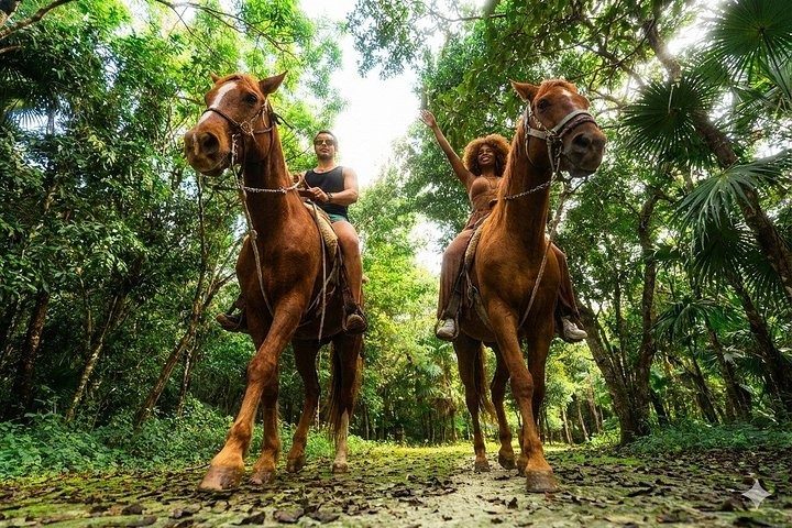 ATV cenotes zip line tour Cancun Puerto Morelos
