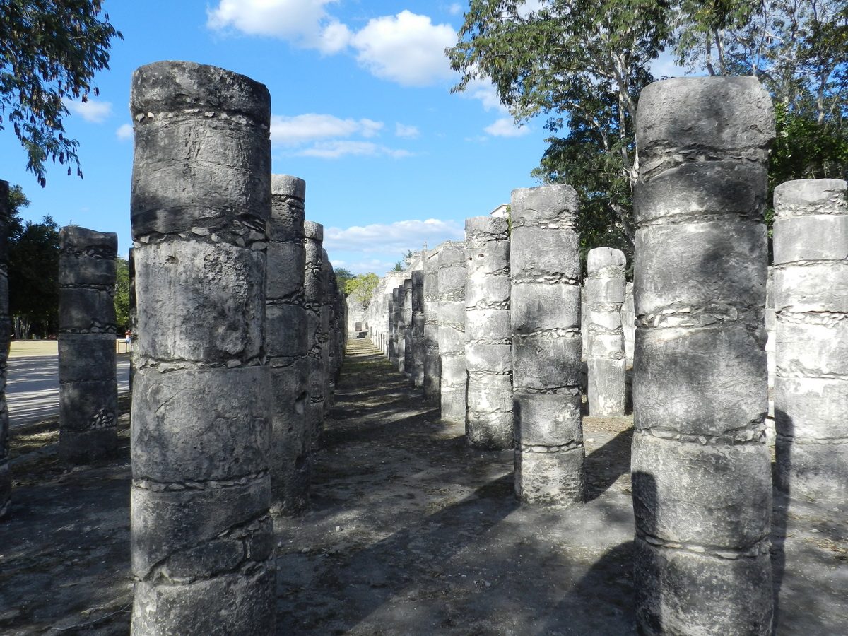 Pirámide maya de Chichén Itzá Yucatán