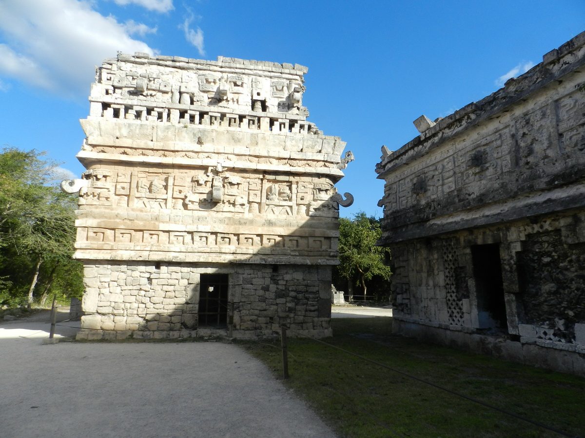 Pirámide maya de Chichén Itzá Yucatán
