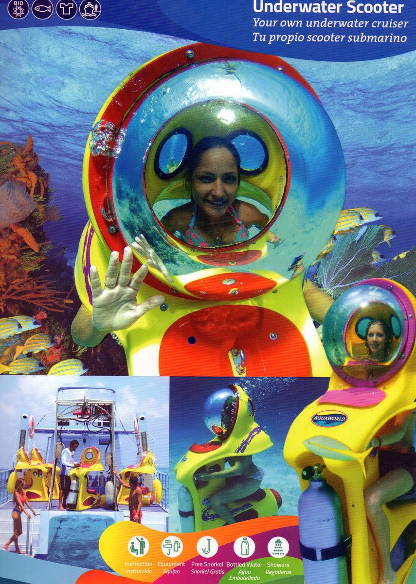 Cancun BOB Personal Submarine Scuba