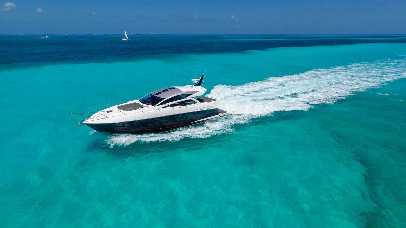 Sunseeker 60 ft Luxury Yacht Rental in Cancun