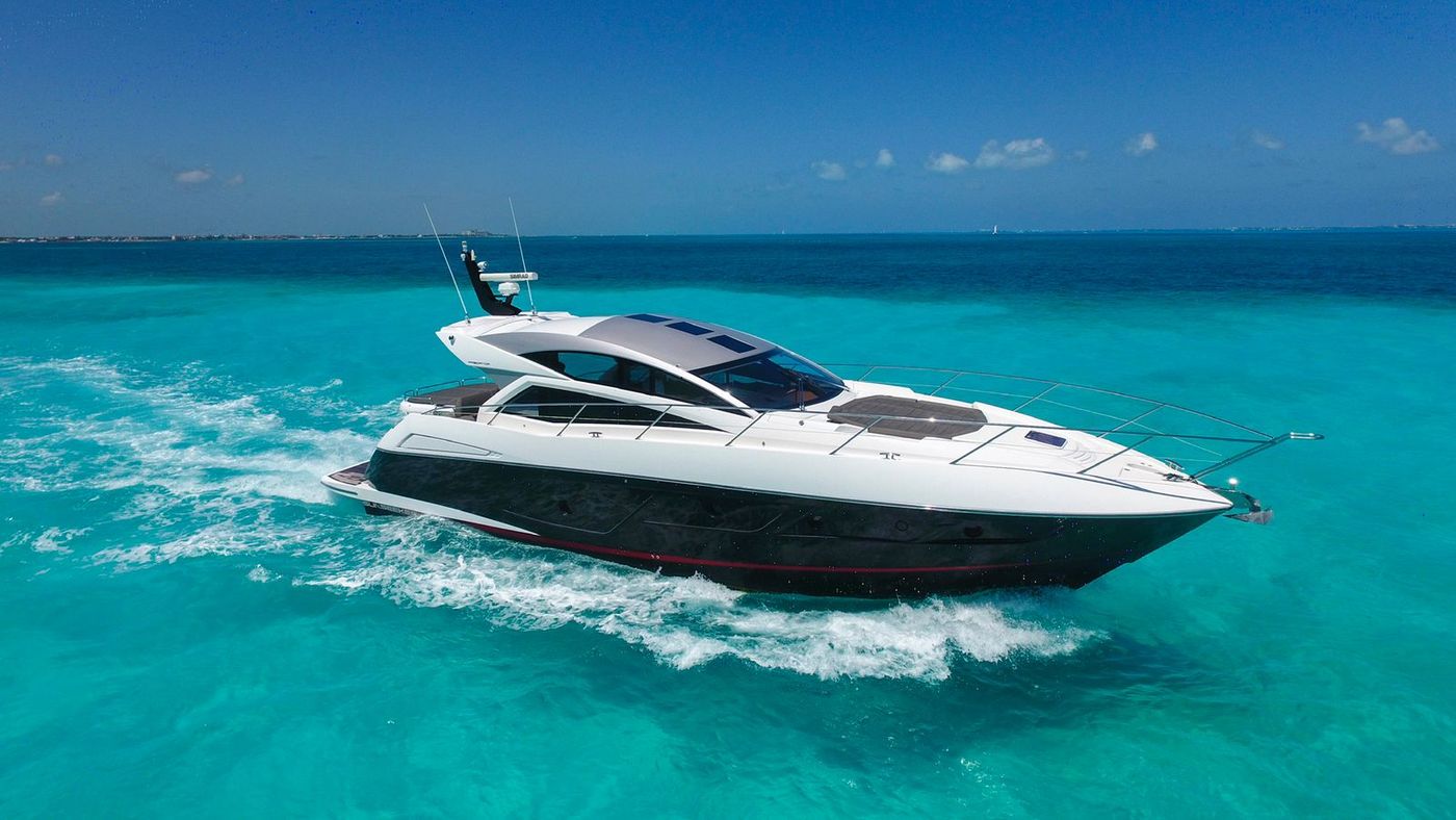 Sunseeker 60 ft Luxury Yacht Rental in Cancun