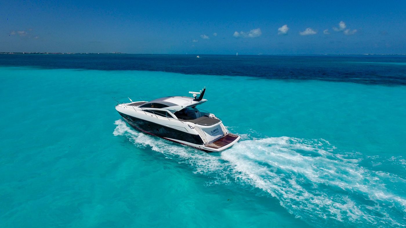 Sunseeker 60 ft Luxury Yacht Rental in Cancun