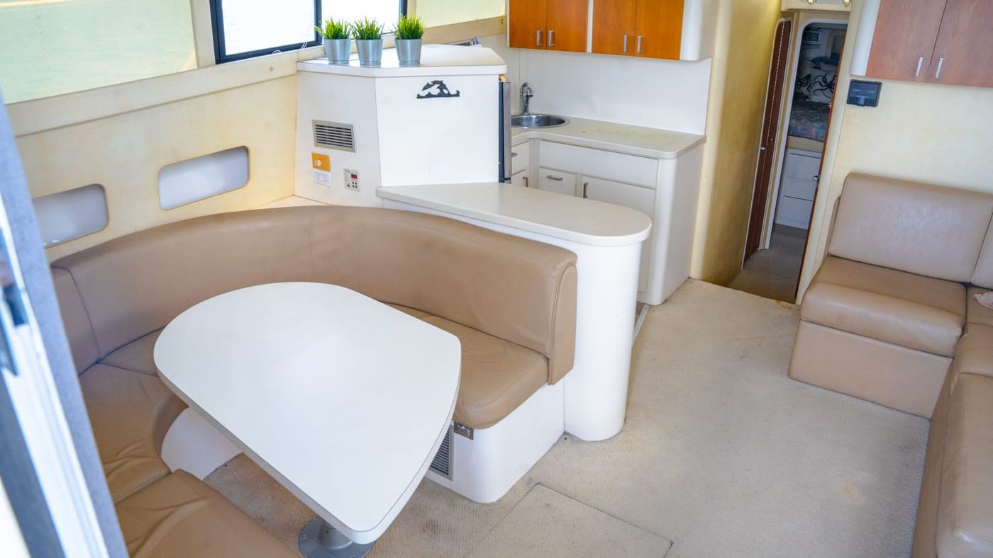Sea Ray 48 Flybridge Boat for 20 Guests in Cancun