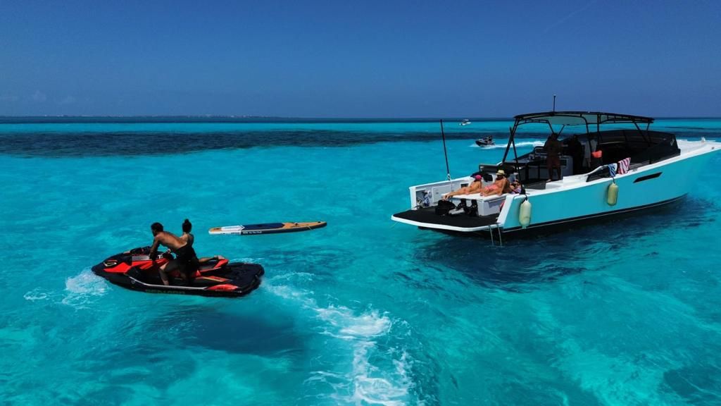 Group Yacht Party with Jet Ski and Paddle Board