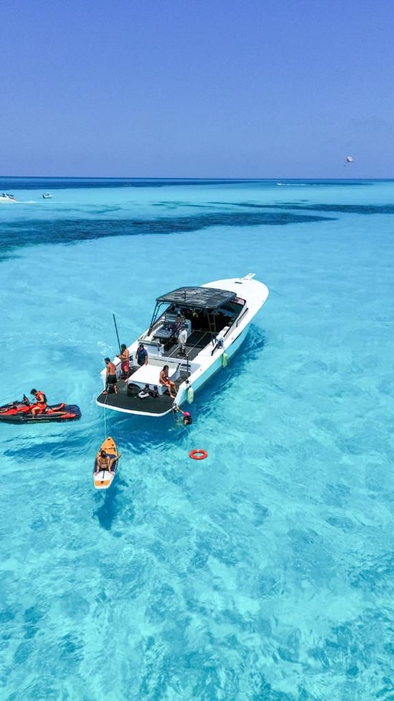 Group Yacht Party with Jet Ski and Paddle Board