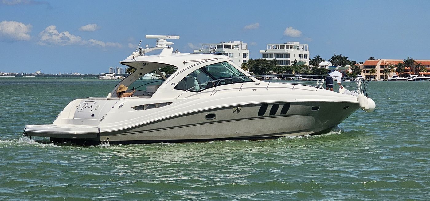 Sea Ray Sundancer yacht party